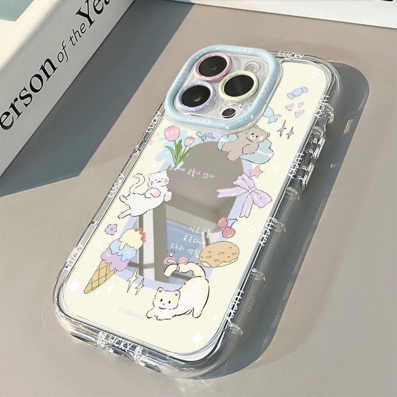 Summer Closet - Summer Cat Delicious Candy Mirror Phone