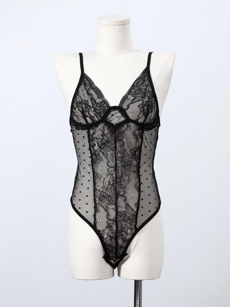 Summer Clothing Trends 2026 - Sexy Lace One-piece Women Top Solid