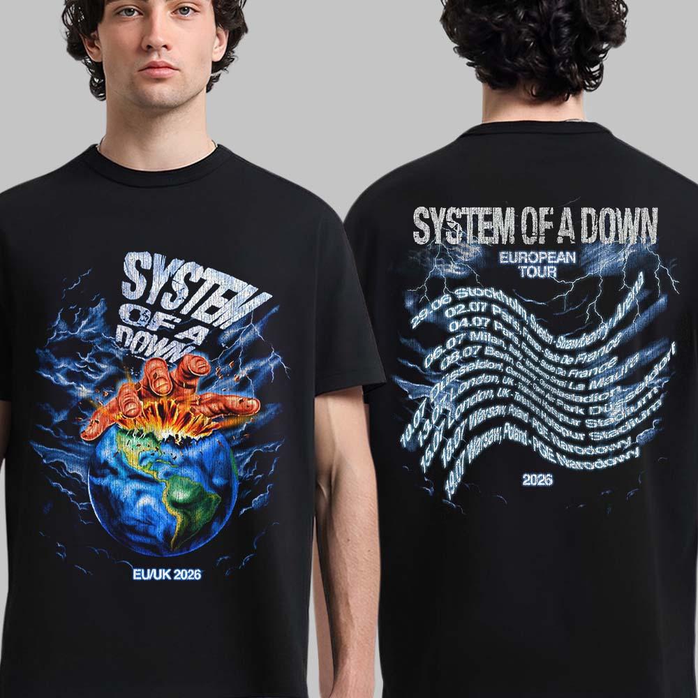 Womens Summer Clothing Uk - System of A Down European Tour