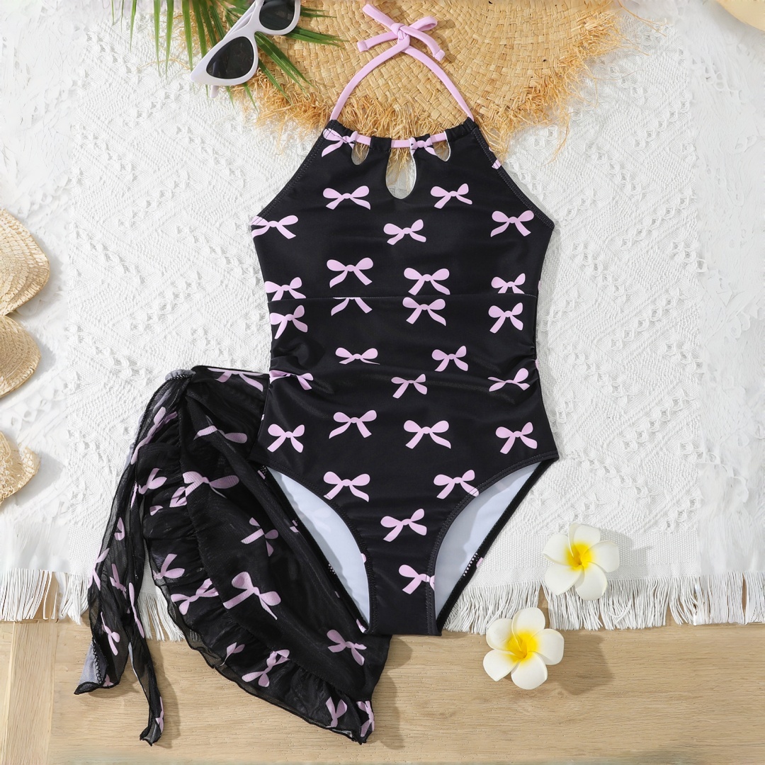 Summer Clothing Teen Girls - New Girls' Black Color One Piece
