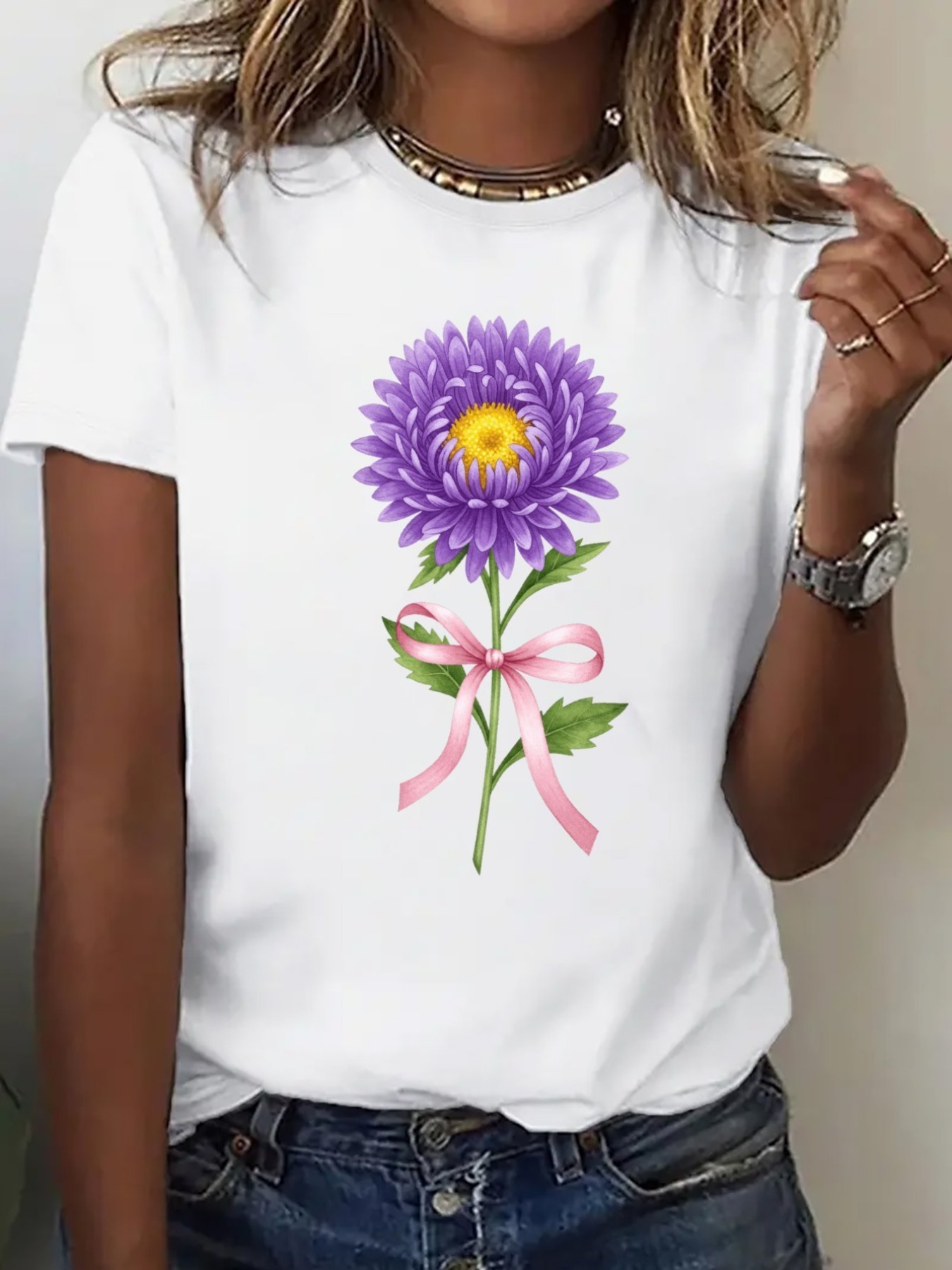 Soft Summer Yellow Clothing - Plus-Size Women's Clothing, Heavyweight Loose T-Shirt