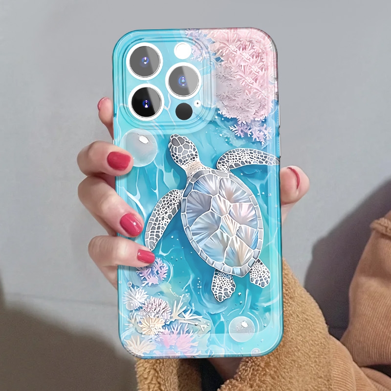 Summer Closet - Summer Turtle Pattern Phone Case for
