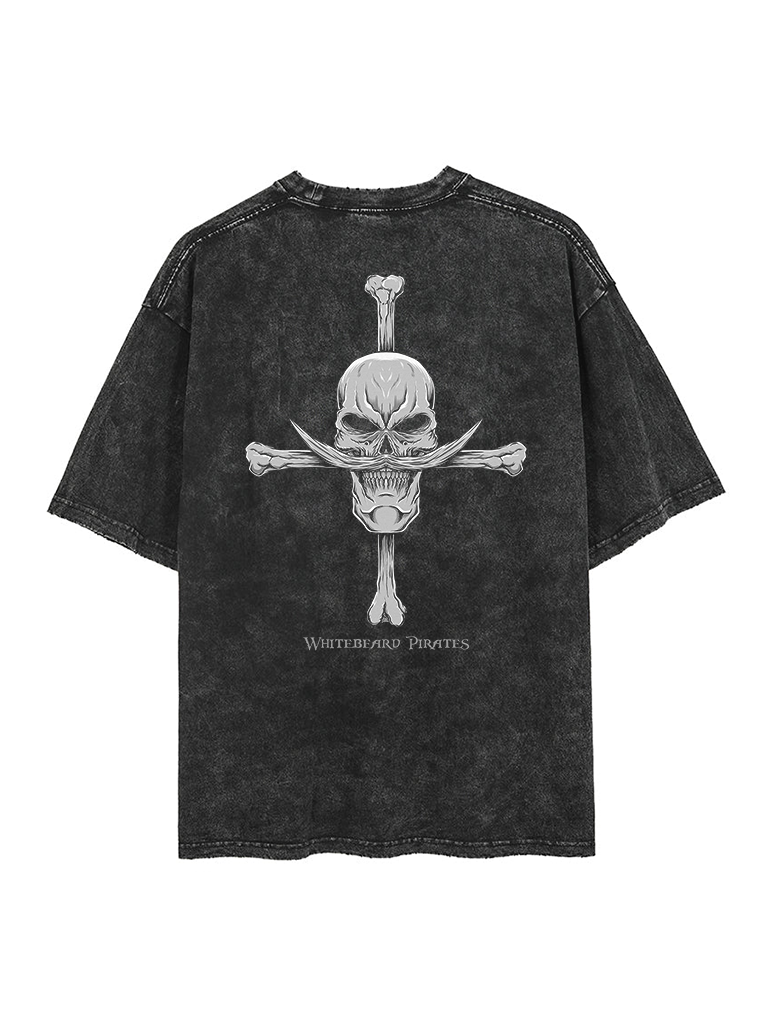 Summer Away Clothing - One Piece Vintage Whitebeard Pirates Graphic