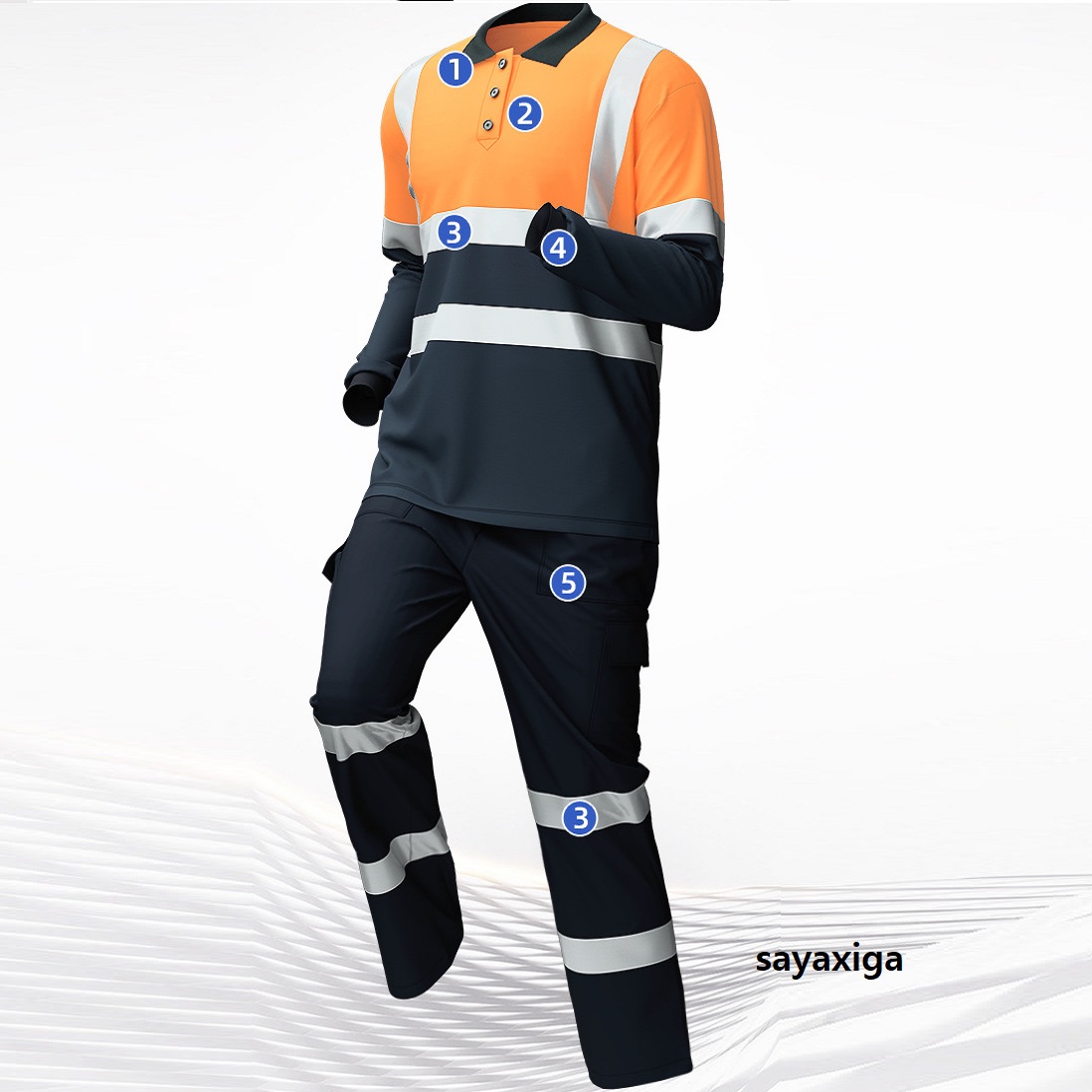 Summer Hi Vis Clothing - Hi Vis Safety Work clothing Quick