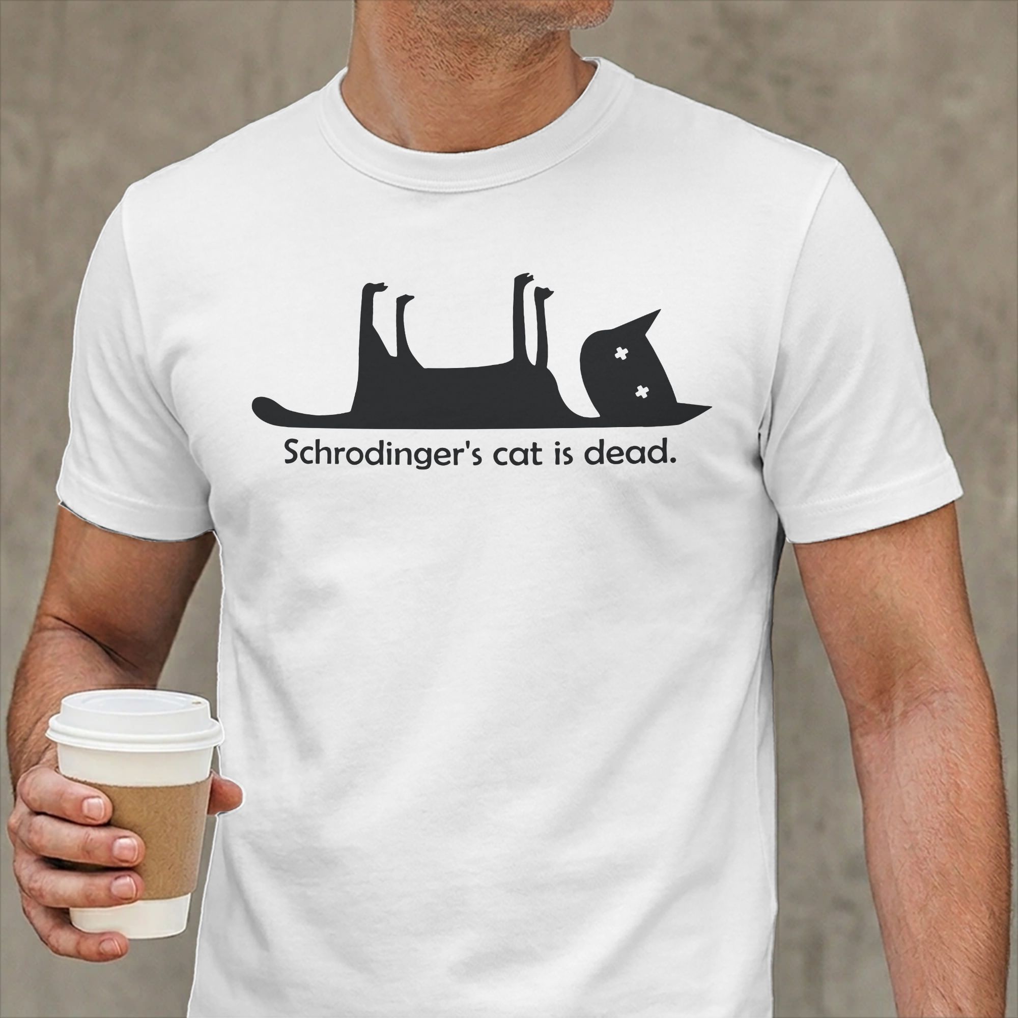 Schrodinger's Cat is Dead T-Sh - огляд і ціна Summer Clothing Ideas Men