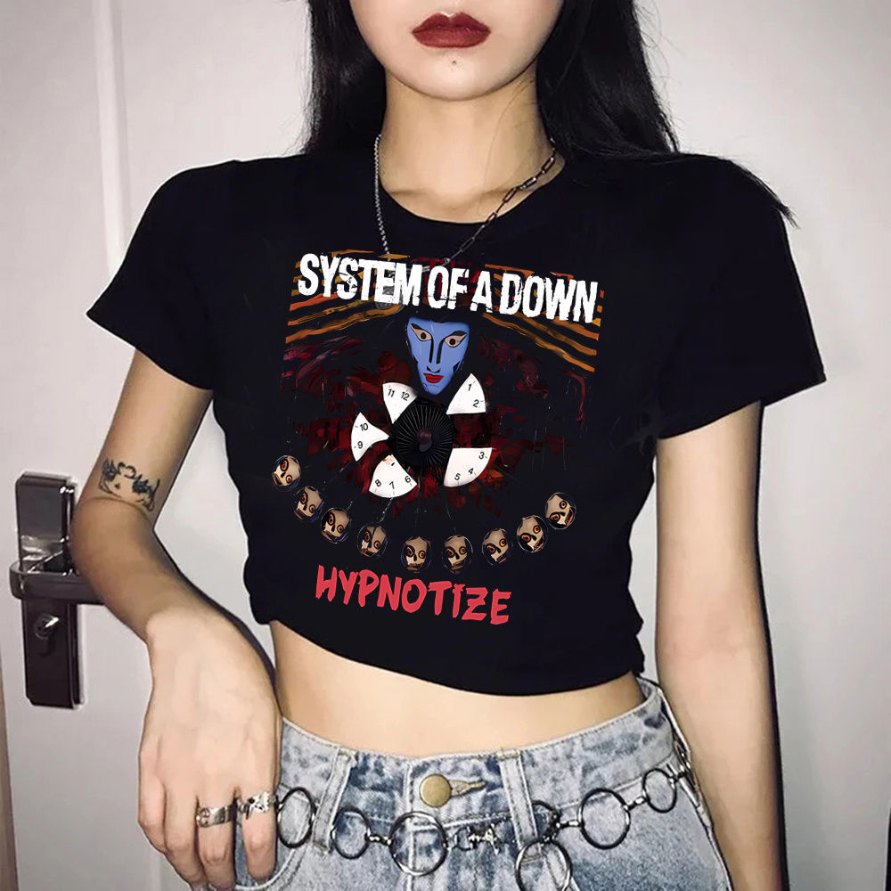 System of a Down crop top crop - огляд і ціна Summer Grunge Clothing