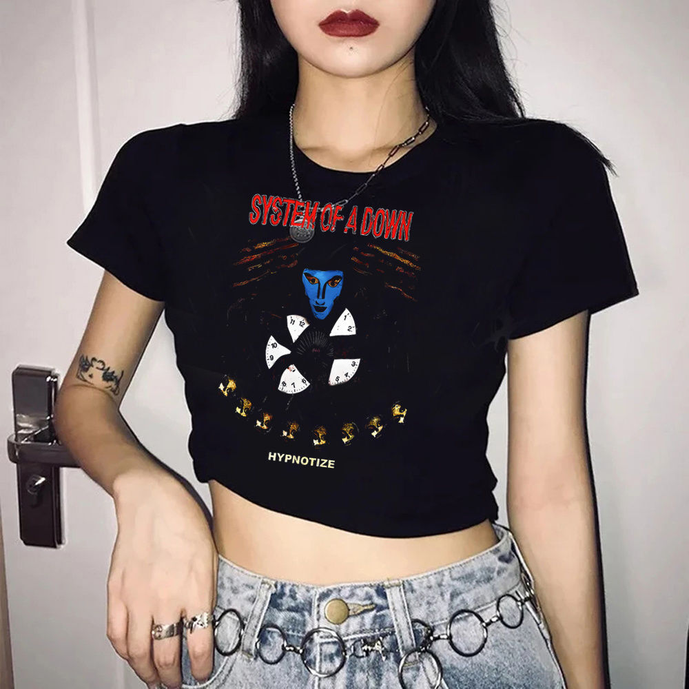 System of a Down crop top crop - огляд і ціна Summer Grunge Clothing
