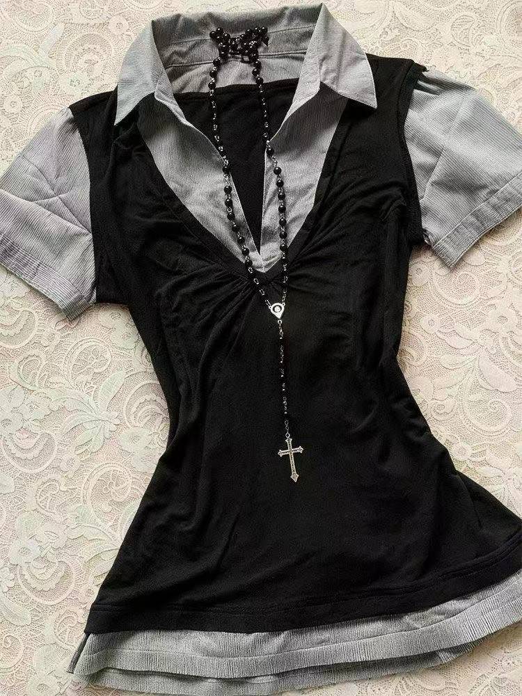 Fairy Grunge Aesthetic Tees Wo - огляд і ціна Summer Grunge Clothing