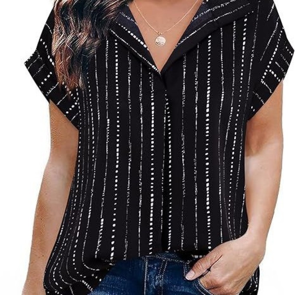 Casual Womens Striped Shirt La - огляд і ціна Summer Clothing Essentials Women