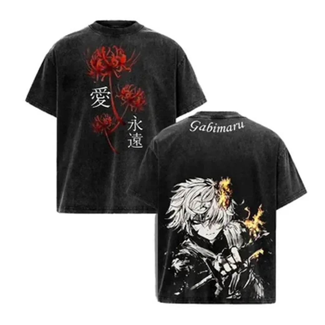 Japanese Anime Hell's Paradise - огляд і ціна Vintage Summer Clothing Men