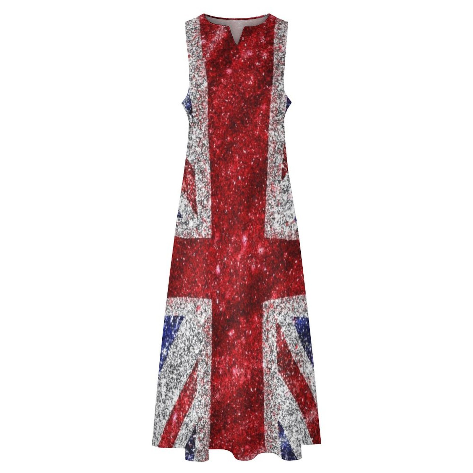 Faux Glitter Union Jack Flag U - огляд і ціна Womens Summer Clothing Uk