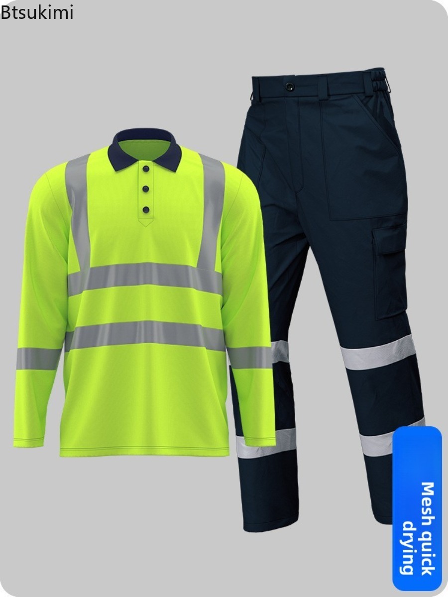 Hi Vis Safety Work Clothing Qu - огляд і ціна Summer Hi Vis Clothing