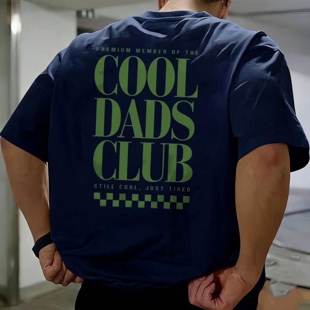 Cool Dads Club T-Shirt Father' - огляд і ціна Summer Clothing Ideas Men