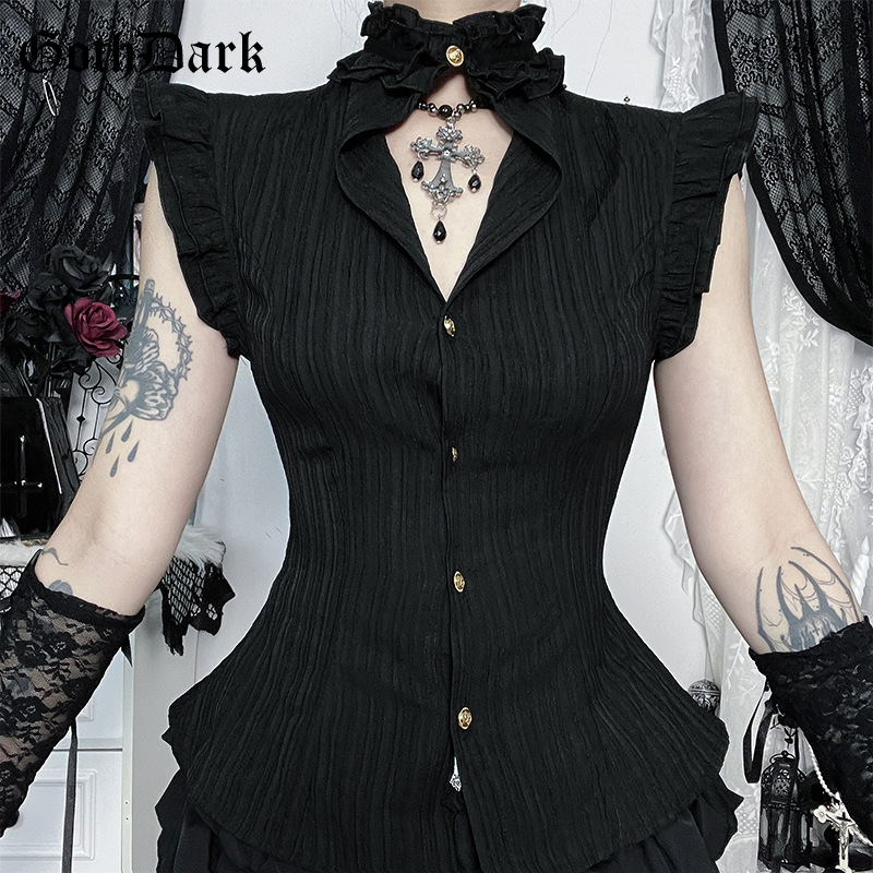 Goth Dark 90s Grunge Single Br - огляд і ціна Summer Grunge Clothing