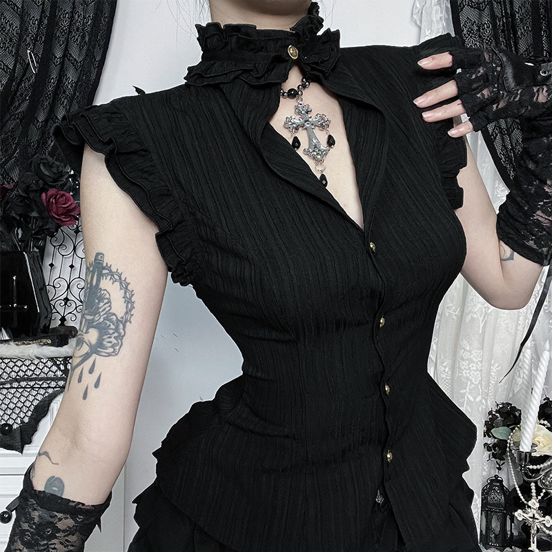 Goth Dark 90s Grunge Single Br - огляд і ціна Summer Grunge Clothing