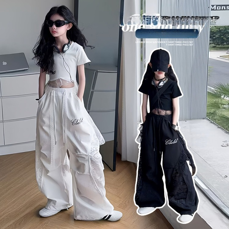 4-14 girls Hip Hop Jazz Street - огляд і ціна Summer Clothing Teen Girls