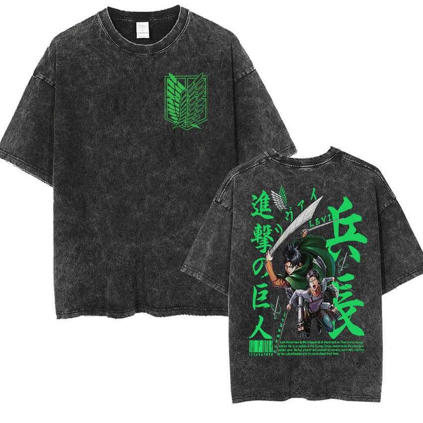 2026 Oversized Vintage Washed  - огляд і ціна Vintage Summer Clothing Men