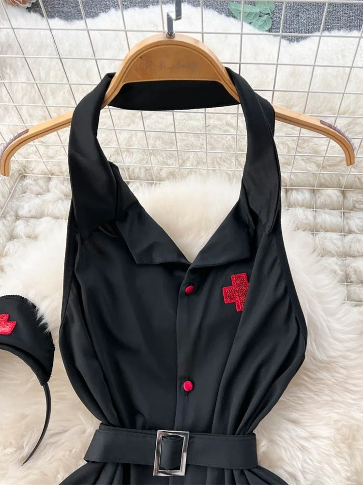 Erotic Fashion Sexy Halter Lin - огляд і ціна Summer Clothing Petite