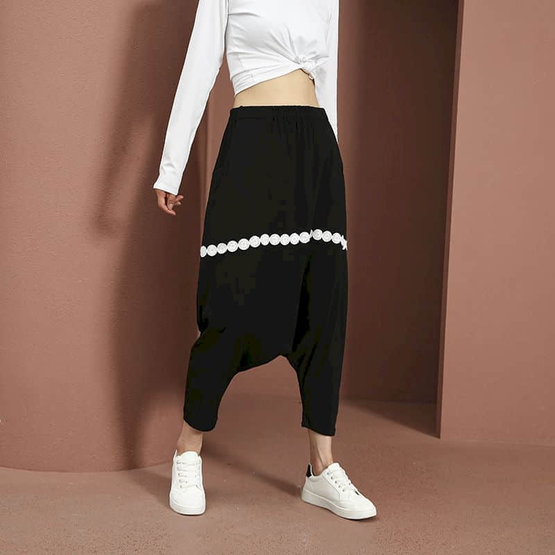 Baggy Pants Women Elastic Wais - огляд і ціна Summer Clothing Drop