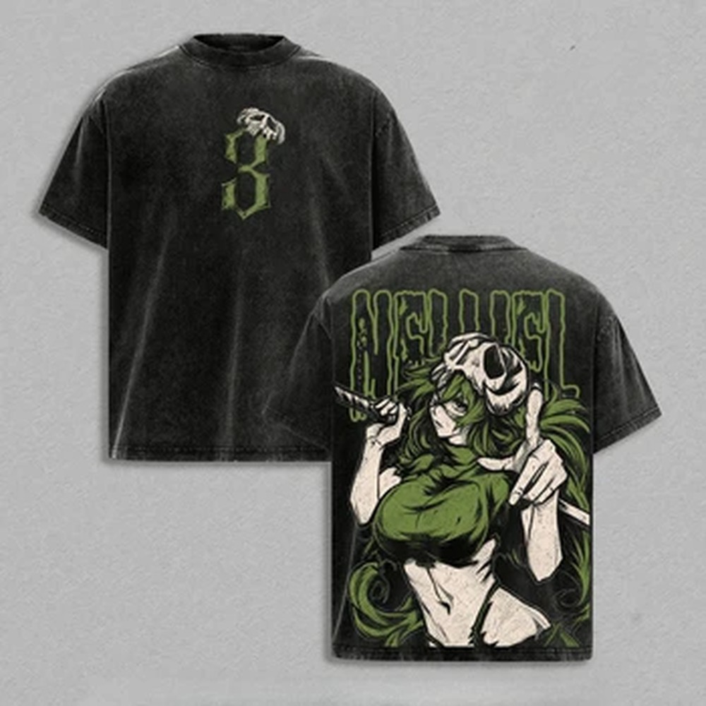 Anime BLEACH Printed T Shirt N - огляд і ціна Vintage Summer Clothing Men