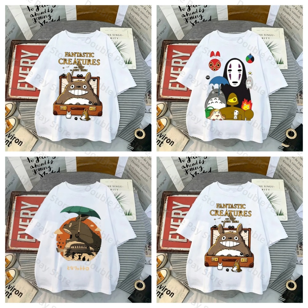 Anime Totoro Spirited Away T-s - огляд і ціна Summer Away Clothing
