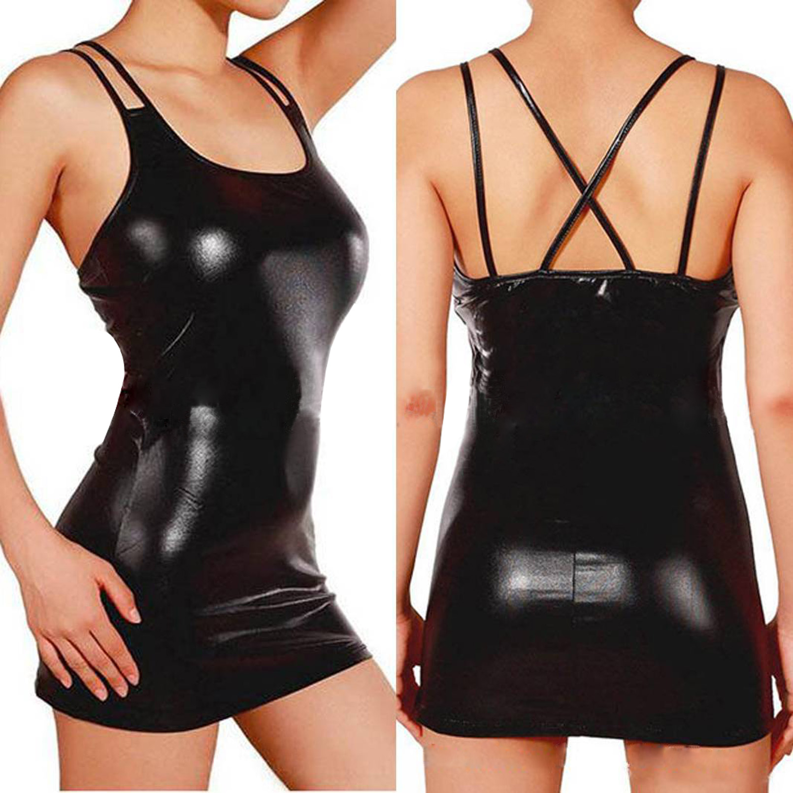 Sexy Erotic Hot Pu Metallic Le - огляд і ціна Womens Summer Clothing Uk