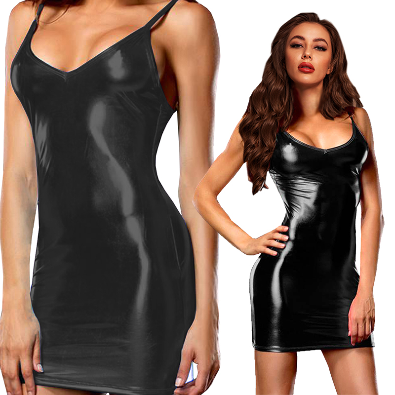Sexy Erotic Hot Pu Metallic Le - огляд і ціна Womens Summer Clothing Uk