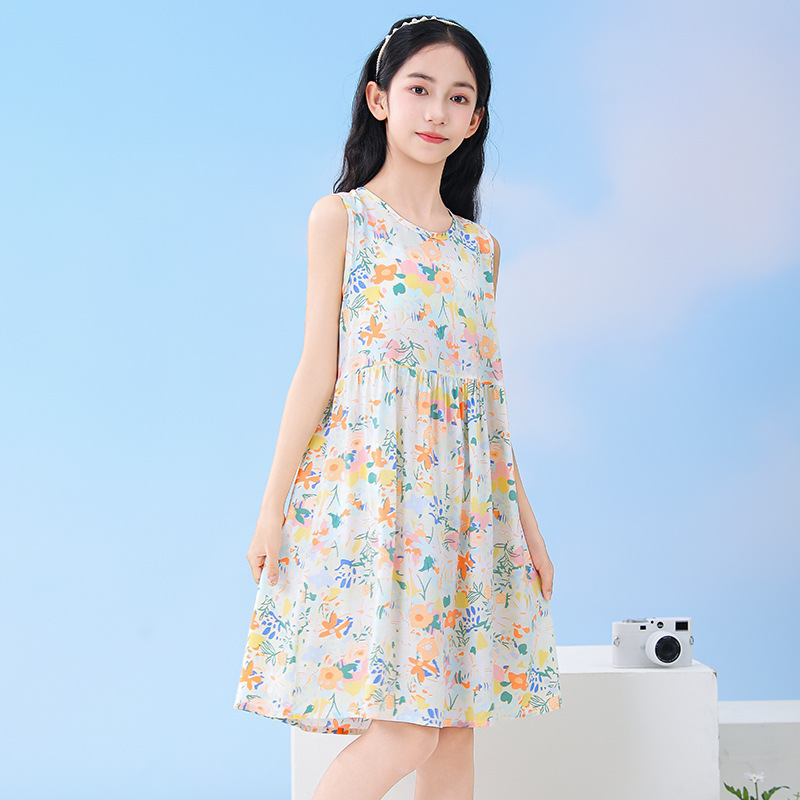 Summer Sleeveless Teen Girls B - огляд і ціна Summer Clothing Teen Girls