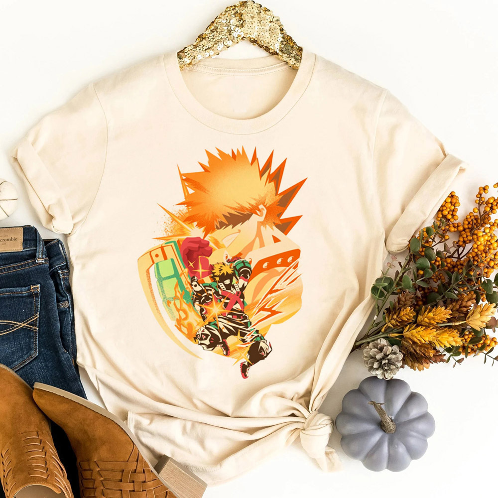 My Hero Academia t-shirt femal - огляд і ціна Summer Grunge Clothing