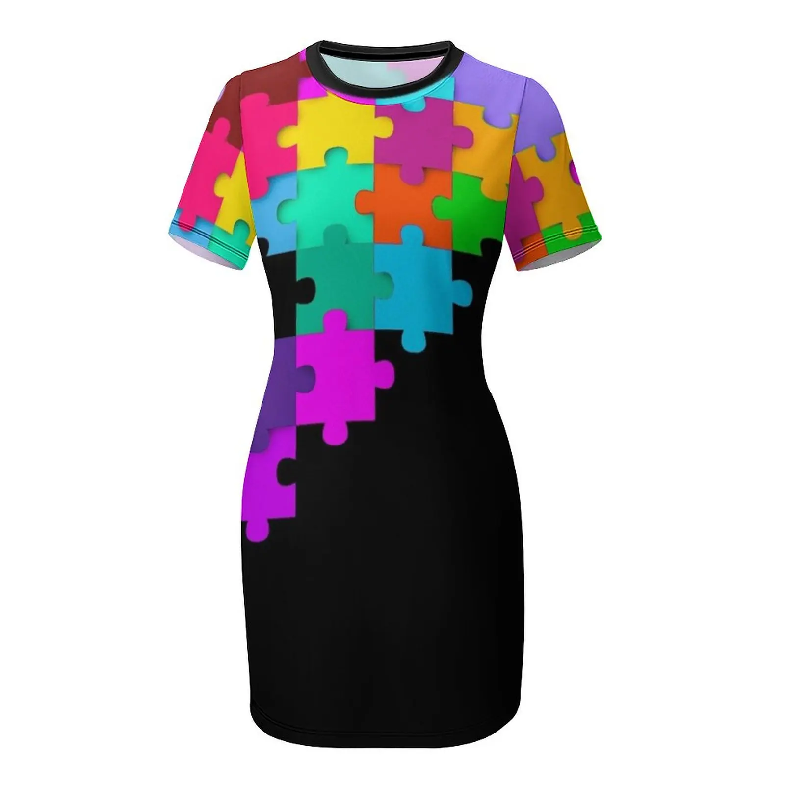 puzzle time essential t shirt  - огляд і ціна Summer Clothing Essentials Women