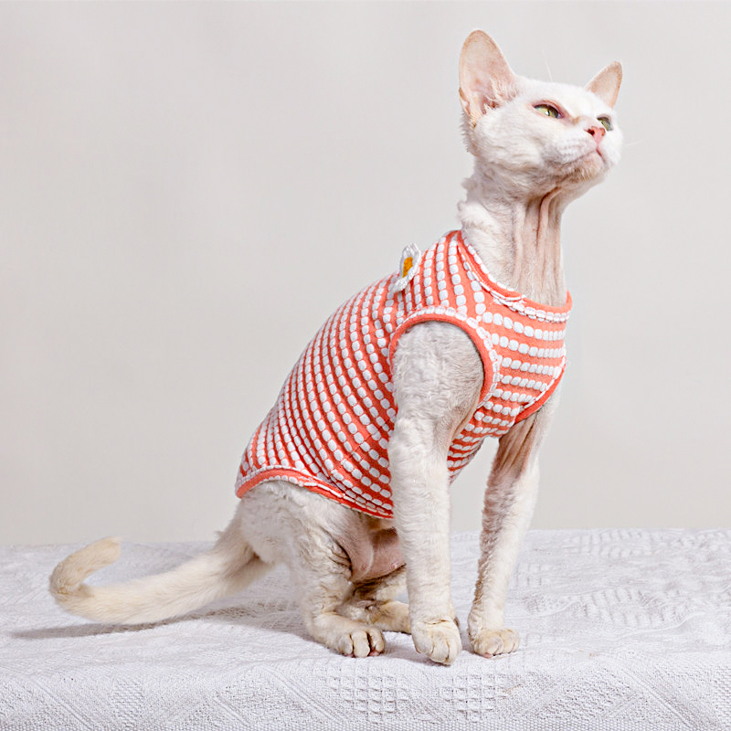 Summer T-Shirt for Sphynx Cat  - огляд і ціна Soft Summer Yellow Clothing