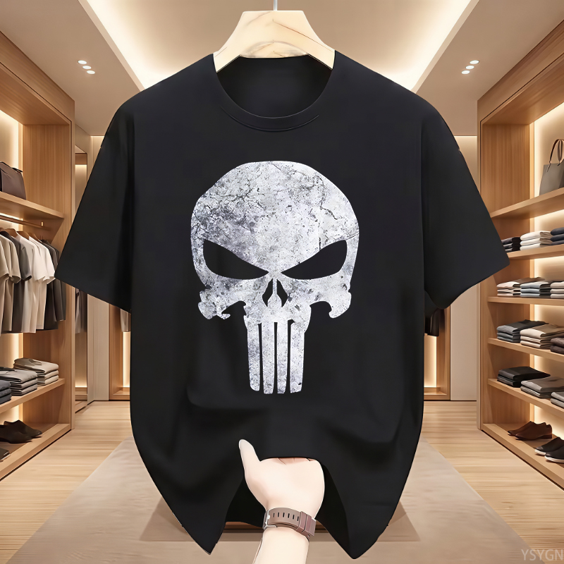 Men's T Shirt for Men Print Mi - огляд і ціна Summer Clothing Drop