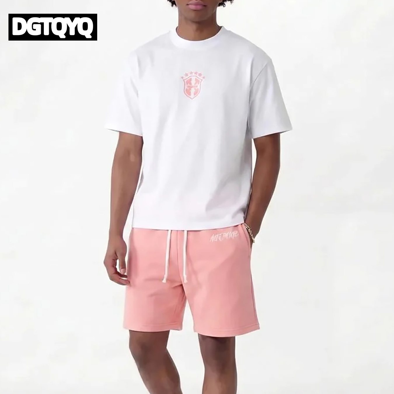 Man's Summer New Pink Embroide - огляд і ціна Summer Clothing Petite