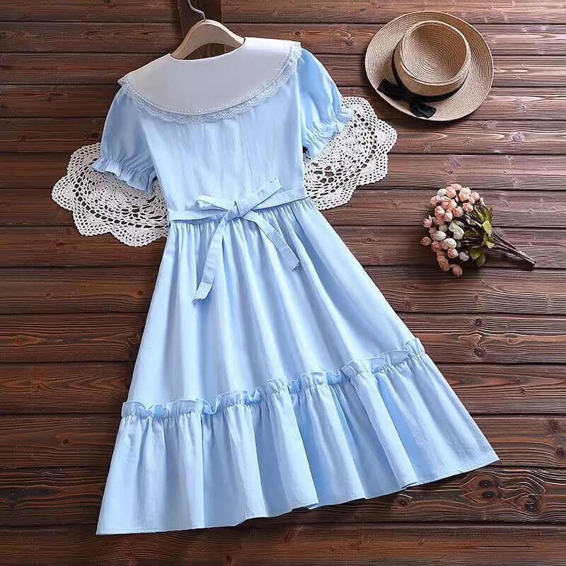 2026 summer New retro Girls sh - огляд і ціна Summer Clothing Teen Girls