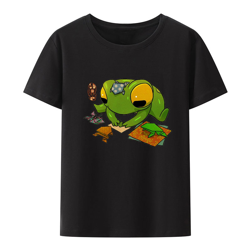 Cute Frog Making Origami Artwo - огляд і ціна Summer Clothing Essentials Women
