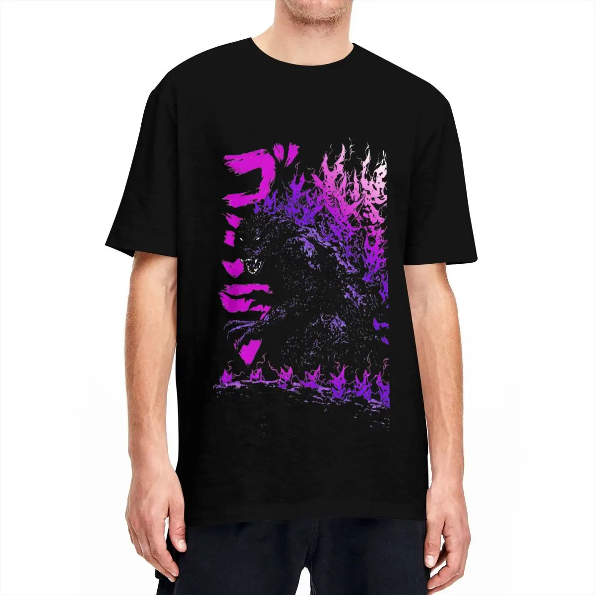 Men Millenium Godzillas T-Shir - огляд і ціна Vintage Summer Clothing Men