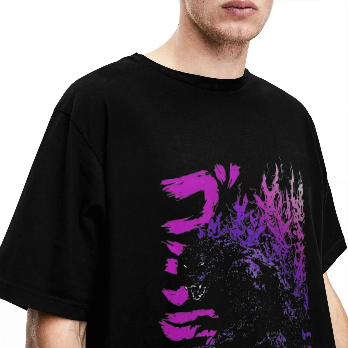 Men Millenium Godzillas T-Shir - огляд і ціна Vintage Summer Clothing Men