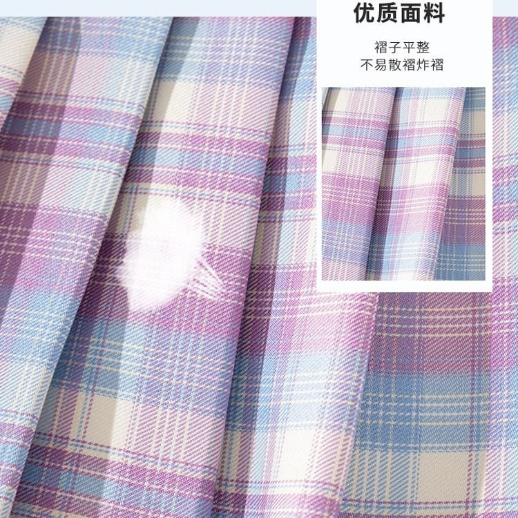 Kids Checkered Skirt Children  - огляд і ціна Summer Clothing Teen Girls
