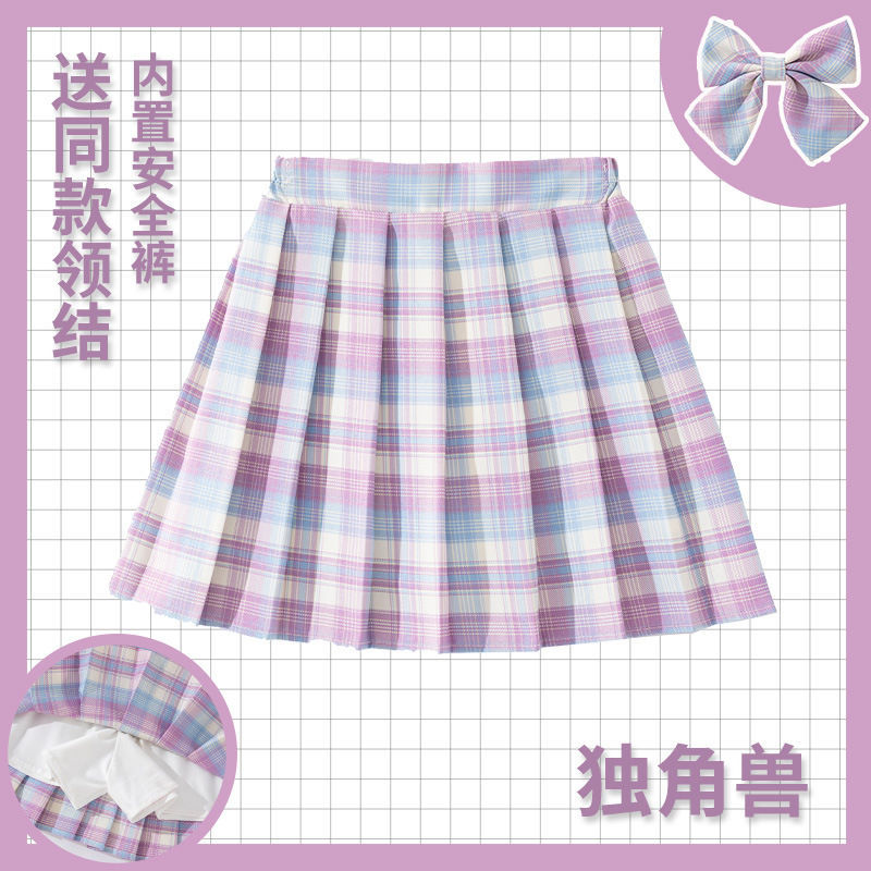 Kids Checkered Skirt Children  - огляд і ціна Summer Clothing Teen Girls