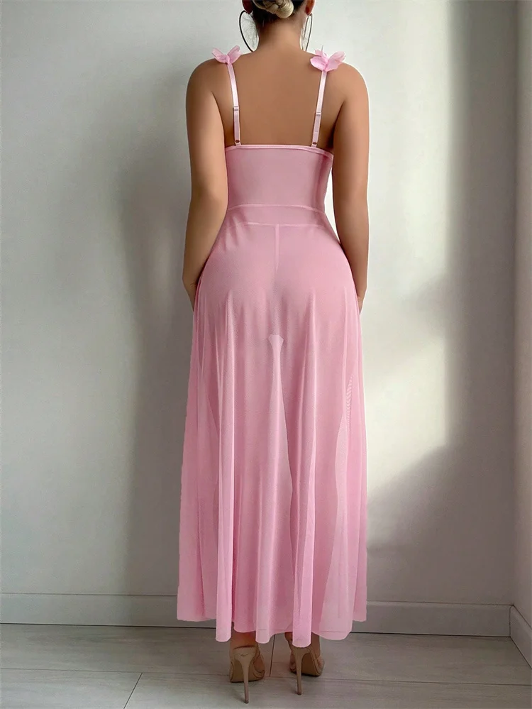 Pink Floral Sexy Nighties Wome - огляд і ціна Summer Clothing Petite