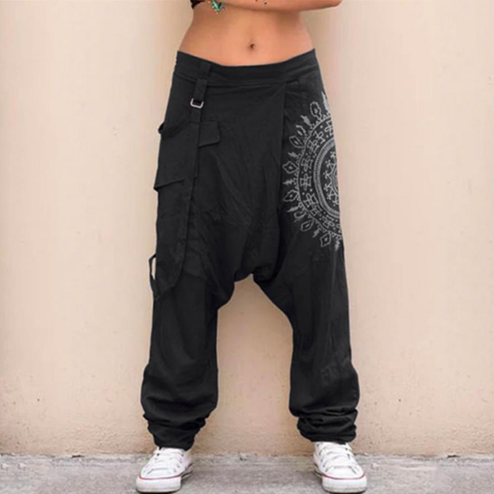 Retro Printed Women Loose Pant - огляд і ціна Summer Clothing Drop