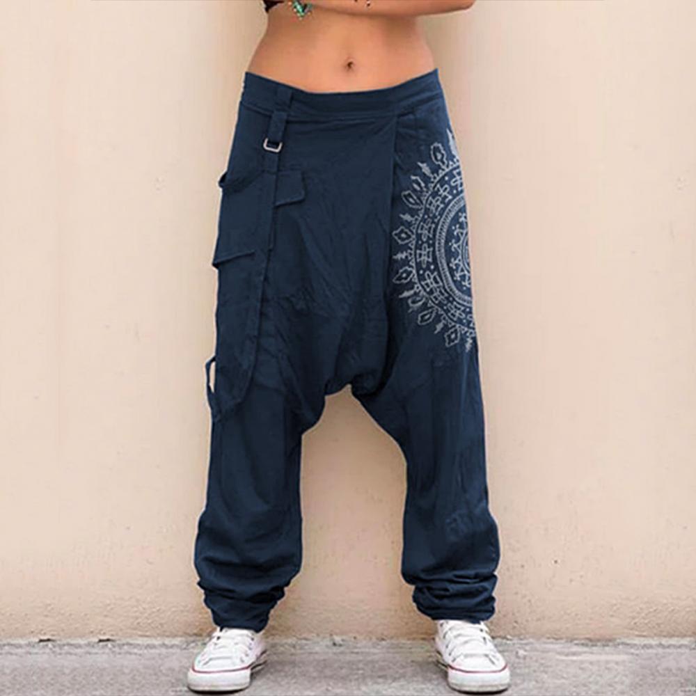 Retro Printed Women Loose Pant - огляд і ціна Summer Clothing Drop