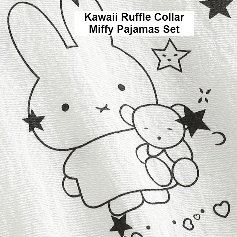 Cute Cartoon Miffy Short Sleev - огляд і ціна Summer Away Clothing