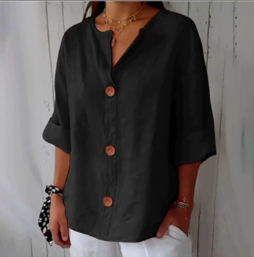 Plus Size Loose Shirt&Blouses  - огляд і ціна Summer Clothing Office