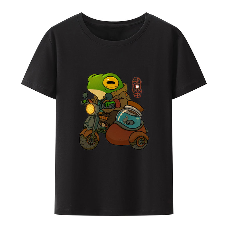 Funny Relajao Frog Meme Essent - огляд і ціна Summer Clothing Essentials Women