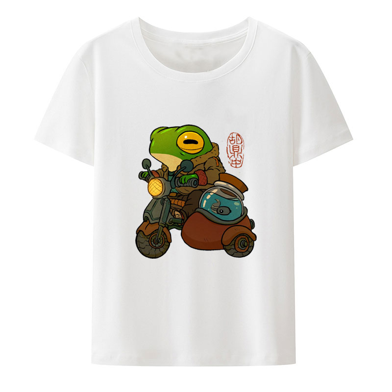 Funny Relajao Frog Meme Essent - огляд і ціна Summer Clothing Essentials Women