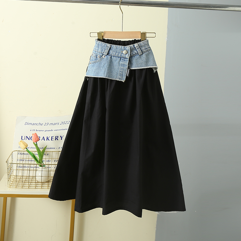 Korean Child Long Patchwork De - огляд і ціна Summer Clothing Teen Girls