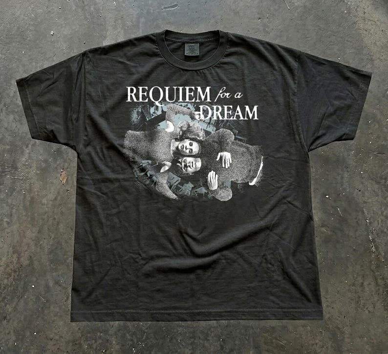 Requiem for A Dream Shirt, Vin - огляд і ціна Summer Goth Clothing