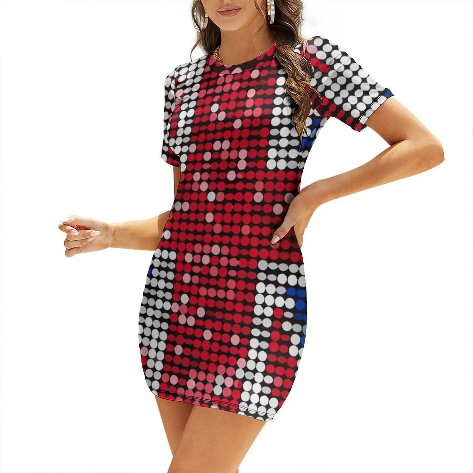 Union Jack Flag UK Sequin Shor - огляд і ціна Womens Summer Clothing Uk