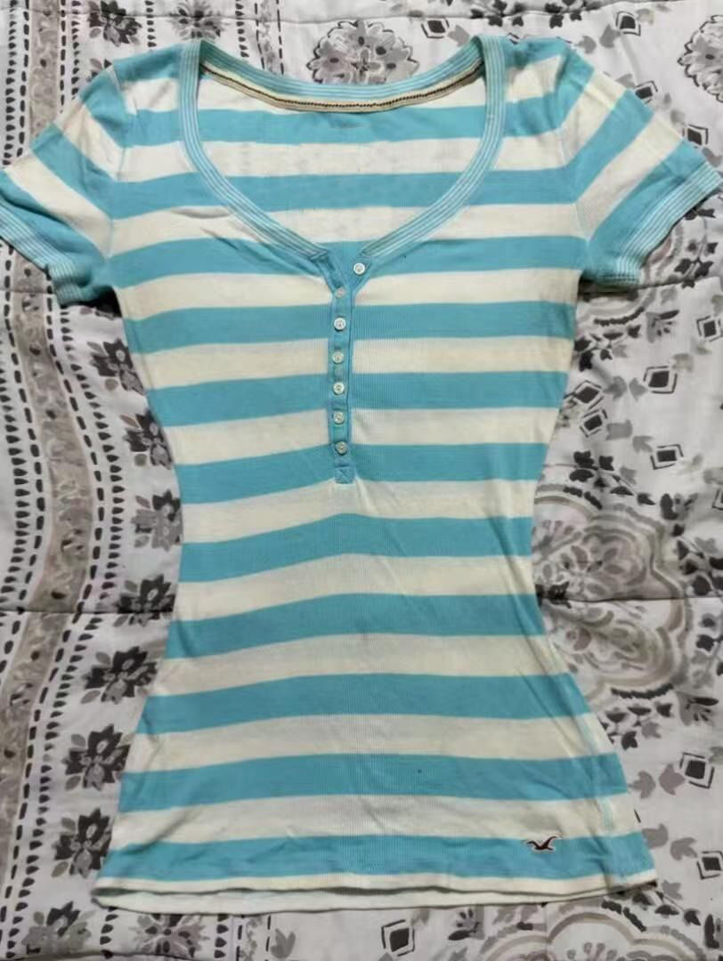 Stripe Blue Aesthetic 2000s St - огляд і ціна Summer Grunge Clothing